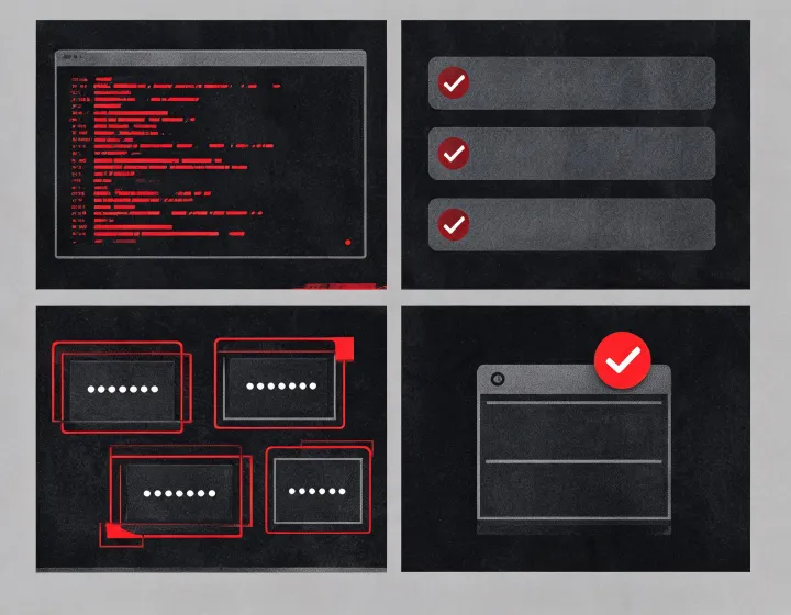 Terminal installation and credential review